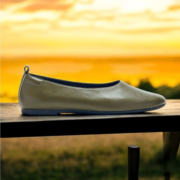 Everlane Day Glove Birch Leather  Flats 7.5 - Picture 1 of 15